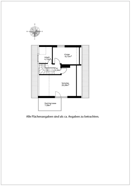 Grundriss Obergeschoss