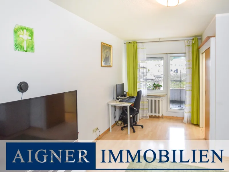 Wohnbereich - Wohnung kaufen in München - AIGNER - Gut vermietete 1-Zimmer-Wohnung in Sendling