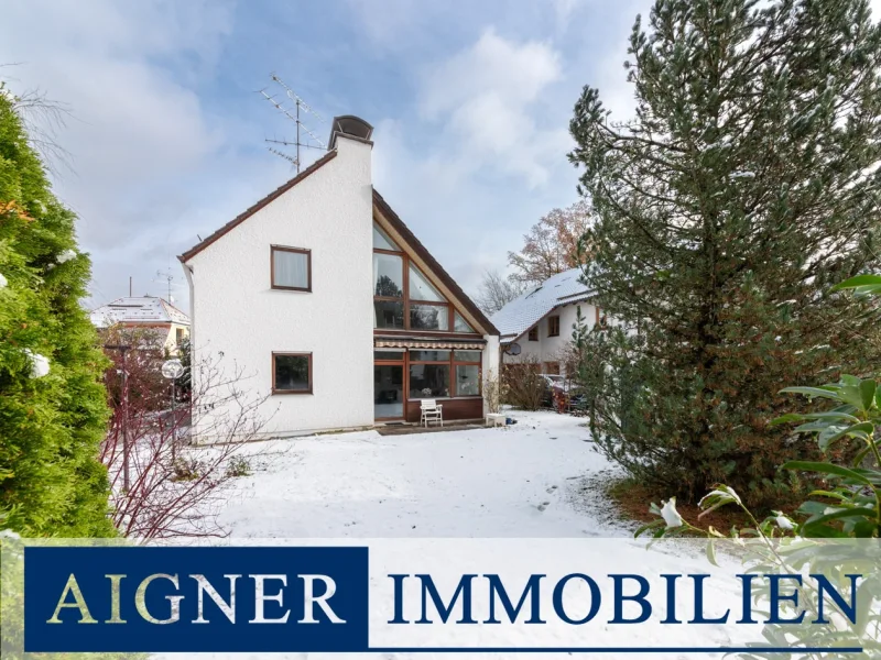 Außenansicht - Haus kaufen in Haar - AIGNER - Charme und Potenzial: Einfamilienhaus mit historischem Flair in Haar