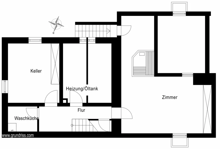 Grundriss Untergeschoss