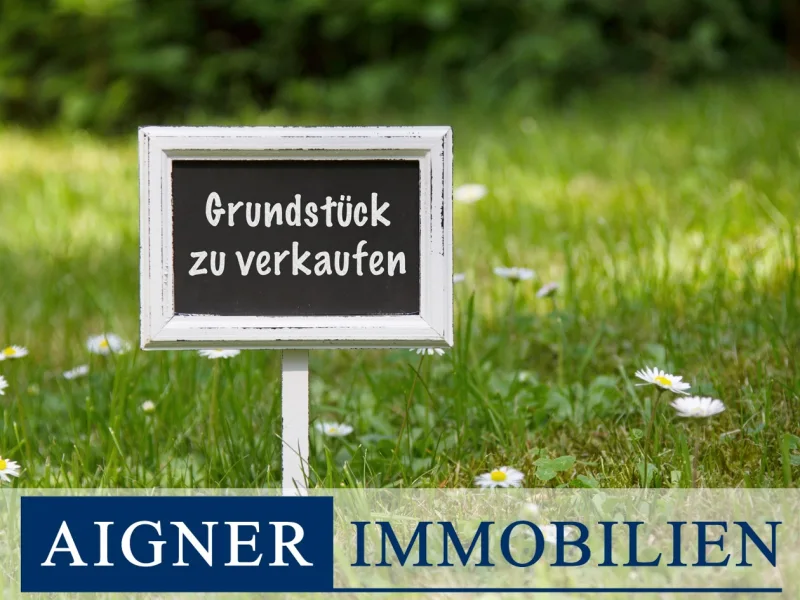 Grundstück zu verkaufen - Grundstück kaufen in München - AIGNER - Ruhiges, sonniges Süd-/West Grundstück - ideal für Doppelhaus oder Einfamilienhaus