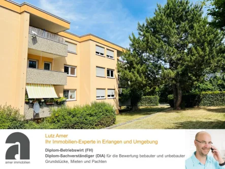 Ansicht - Wohnung mieten in Erlangen - Renovierung läuft aktuell × Angenehmes Wohnen in Tennenlohe