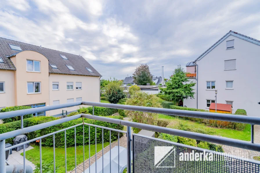 Aussicht - Wohnung kaufen in Günzburg - Super gepflegte 2-Zimmer Wohnung in toller Lage von Günzburg.