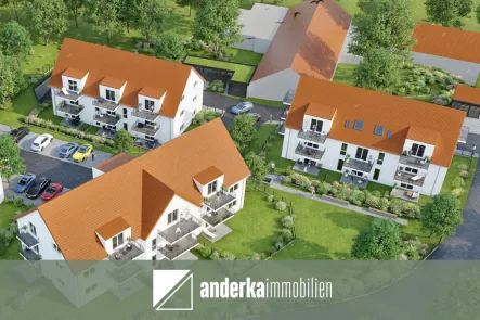  - Wohnung kaufen in Schmiechen - Moderne Neubau-Wohnung mit großem Gartenanteil!