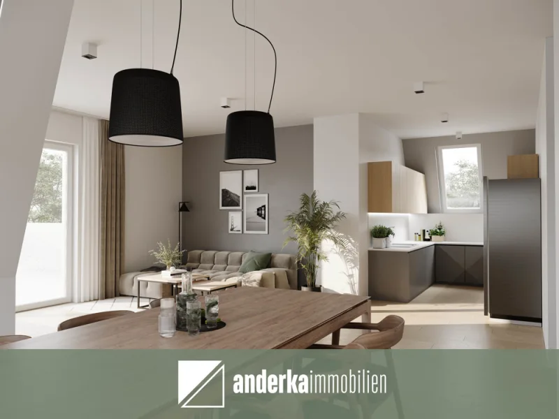  - Wohnung kaufen in Krumbach - Moderne Neubau-Wohnung mit eigenem Gartenanteil!