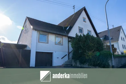  - Haus kaufen in Burgau - Einfamilienhaus mit viel Potenzial auf einem 1058m² großen Traumgrundstück in Burgau zu verkaufen!