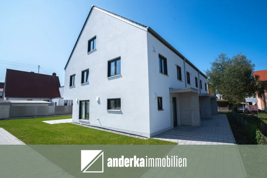 _AI_5081_start - Haus kaufen in Offingen - Ohne Hochwasserrisiko: Neubau-Reihenmittelhaus in schöner Lage - sofort beziehbar!