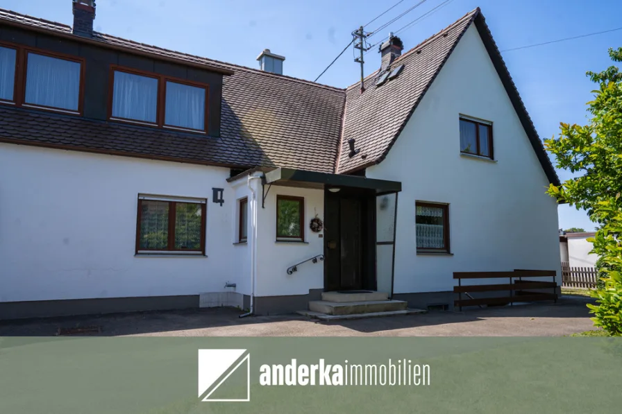  - Haus kaufen in Augsburg / Hammerschmiede - Ideale Kombination aus Ruhe und Stadtnähe - Sanierungsbedürftige DHH in Augsburg/Hammerschmiede!