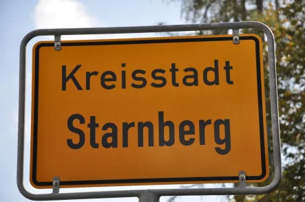 Ortsschild - Grundstück kaufen in Starnberg - BAUPARTNER gesucht - attraktives VILLENGRUNDSTÜCK In bevorzugte, ruhiger Komfort-Wohnlage - 82319 Starnberg