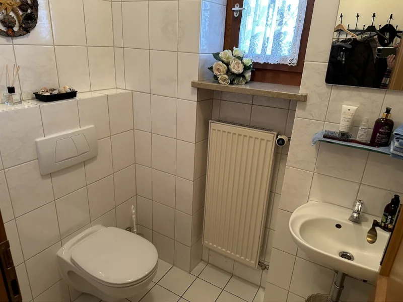 Gäste WC im Erdgeschoss