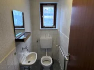 WC im Erdgeschoss
