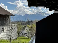 Ausblick vom Ostbalkon