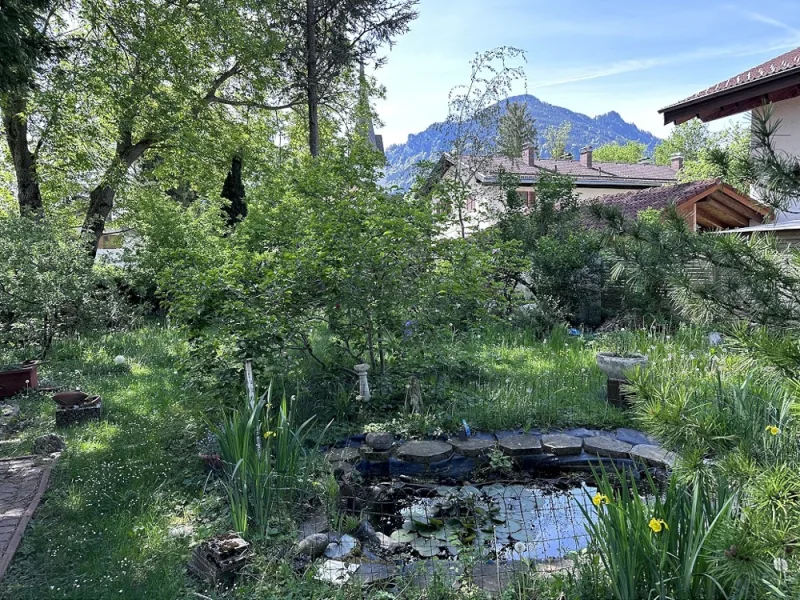 Blick nach Süd-West - Grundstück kaufen in Brannenburg - Attraktives Baugrundstück für ein Einfamilienhaus in ruhiger und zentraler Lage