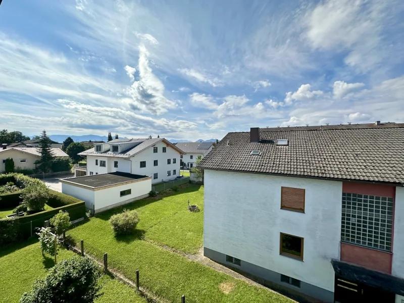 Ausblick Balkon