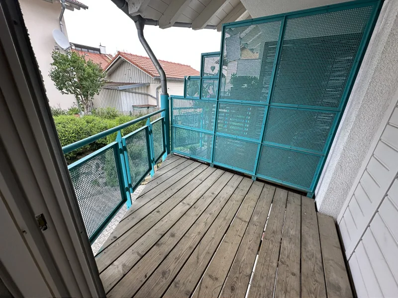 Balkon 1 auf der Nordseite