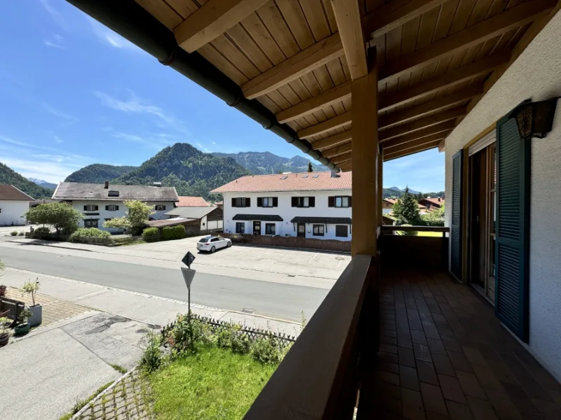 Ost-Balkon - Blick nach Südost