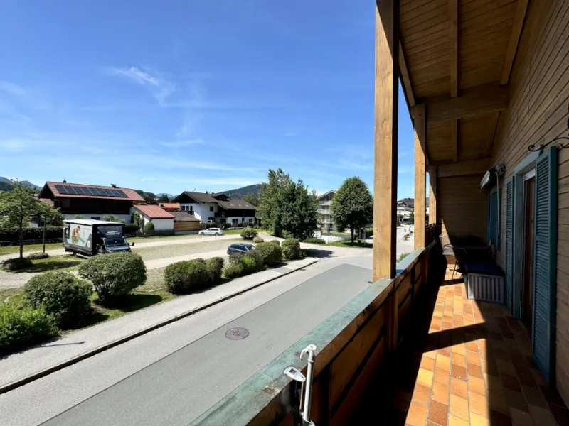 Süd-Balkon - Blick nach Südwest