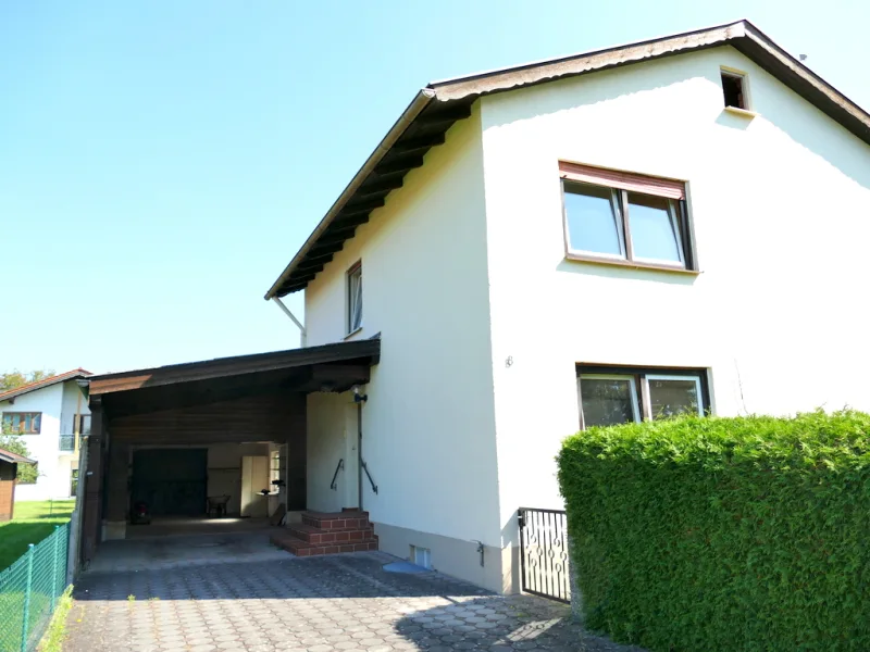 Außenansicht - Haus kaufen in Waldkraiburg-Au - EFH für die Familie - Ideal für Handwerker -