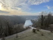 Aussicht auf die Salzach und die Altstadt