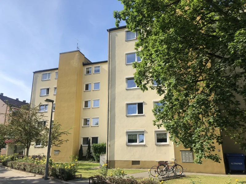 Außenansicht - Wohnung mieten in Nürnberg - 1-Zimmer-Wohnung nahe Nordklinikum