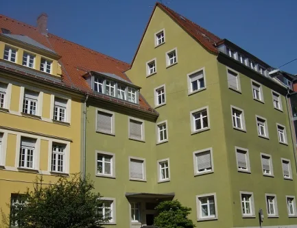 Außenansicht - Wohnung mieten in Nürnberg - Wohnen über den Dächern Nürnbergs! 4-Zimmer-Maisonette-Wohnung nahe Prinzregentenufer