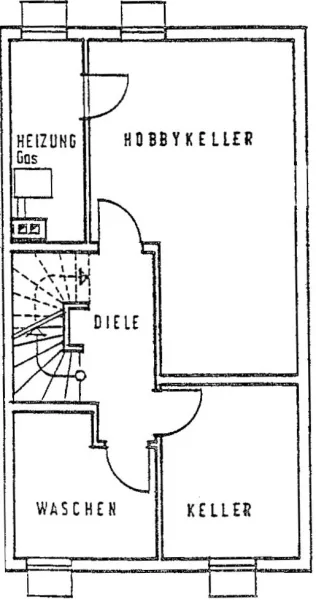 Grundriss Keller 