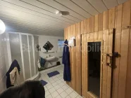 Badezimmer mit Sauna Keller