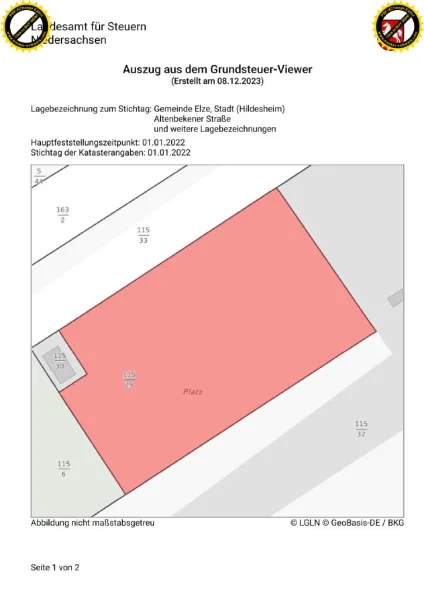 Bild1 - Grundstück kaufen in Elze-Mehle - Grundstück in attraktiver Randlage
