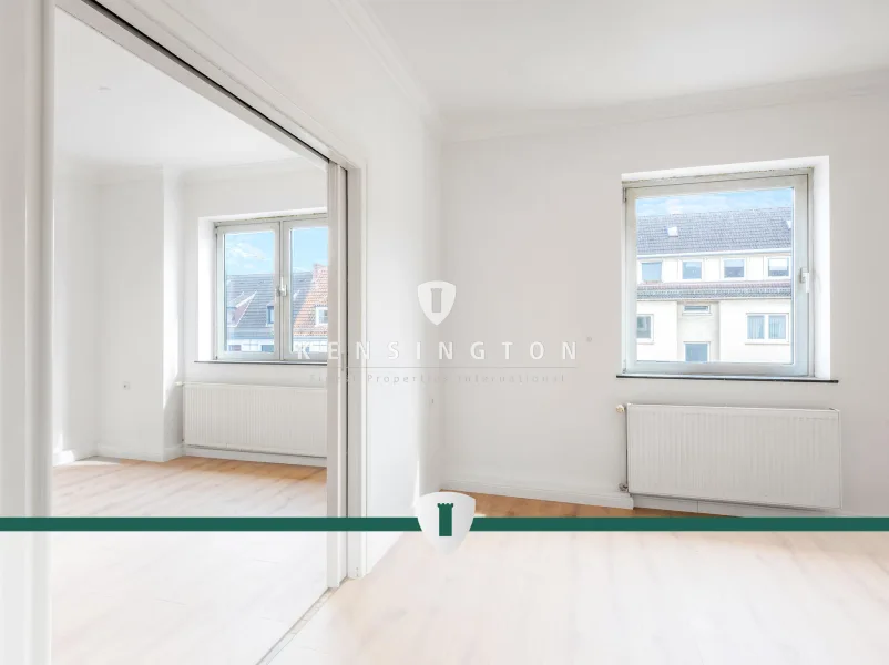 Titelbild - Wohnung kaufen in Bremen / Neustadt - Top Lage: Sanierte 4-Zimmer-Wohnung mit gut durchdachtem Grundriss