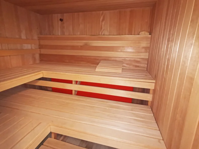 Eigene Sauna