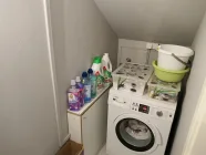 Platz für die Waschmaschine