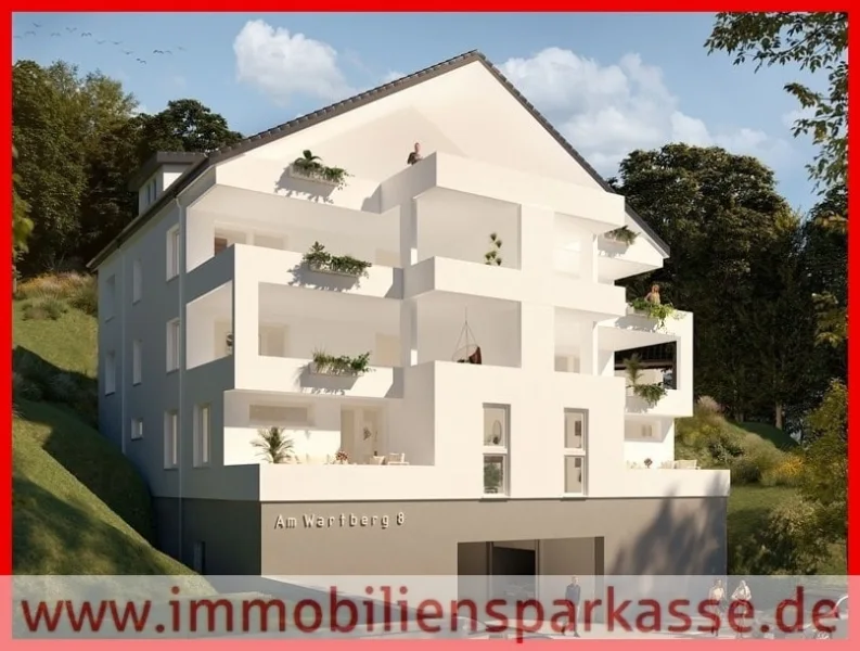 modern Wohnen - Wohnung kaufen in Pforzheim - Anspruchsvoll Wohnen in TOP-Aussichtslage!