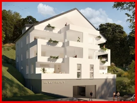 modern Wohnen - Wohnung kaufen in Pforzheim - Anspruchsvoll Wohnen in TOP-Aussichtslage!