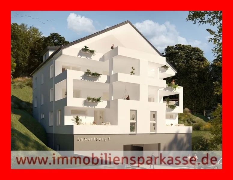 modern Wohnen - Wohnung kaufen in Pforzheim - Anspruchsvoll Wohnen in TOP-Aussichtslage!