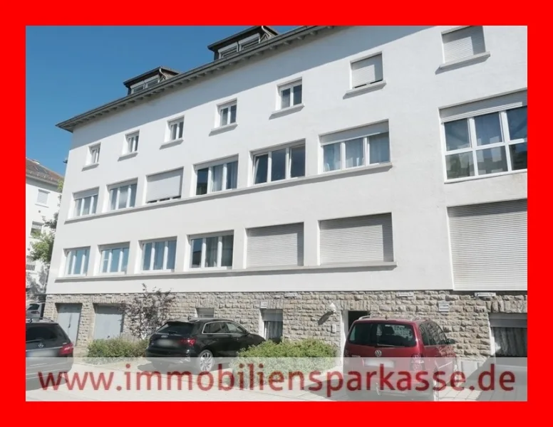 Hausansicht - Wohnung kaufen in Pforzheim - Ruhiges Wohnen in zentraler Lage!