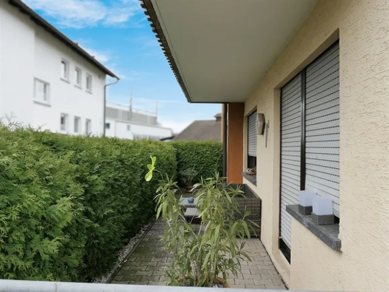 Terrasse Wohnung EG