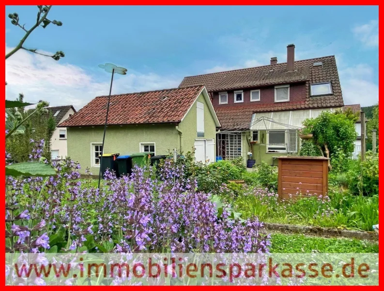 Gartenidylle - Haus kaufen in Mühlacker - Zwei auf einen Streich - AUF ins neue Zuhause!