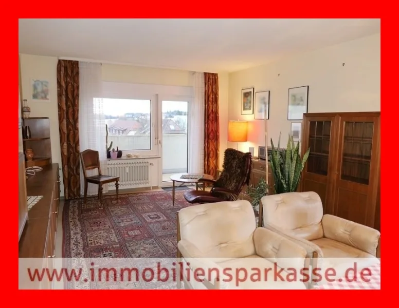 Wohnzimmer - Wohnung kaufen in Dobel - Platz für die kleine Familie!