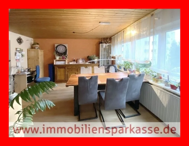 helles Esszimmer - Wohnung kaufen in Mühlacker - Gemütliche Wohnung in Zentrumsnähe!