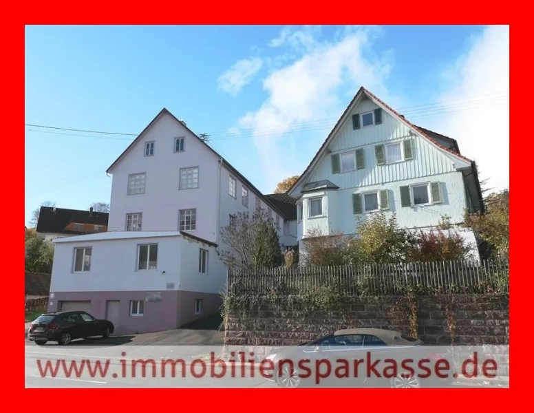 Arbeiten und Wohnen - Haus kaufen in Haiterbach - Platz für Macher zum Wohnen und Arbeiten!