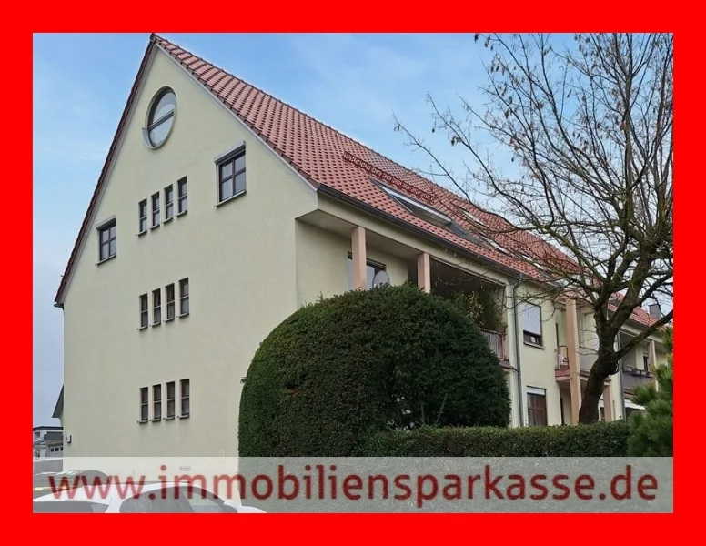 Außenansicht - Wohnung kaufen in Straubenhardt - Vermietete Wohnung in ruhiger Lage!