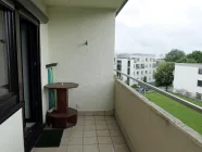 viel Platz auf dem Balkon