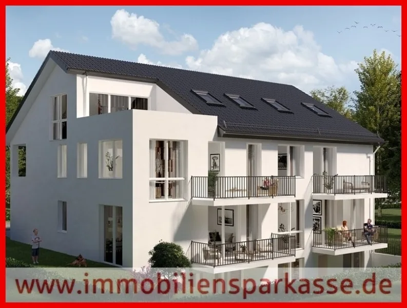 unverbindliche Illustration - Wohnung kaufen in Niefern-Öschelbronn - Modernes Wohnen in perfekter Lage!