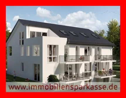 unverbindliche Illustration - Wohnung kaufen in Niefern-Öschelbronn - Modernes Wohnen in perfekter Lage!