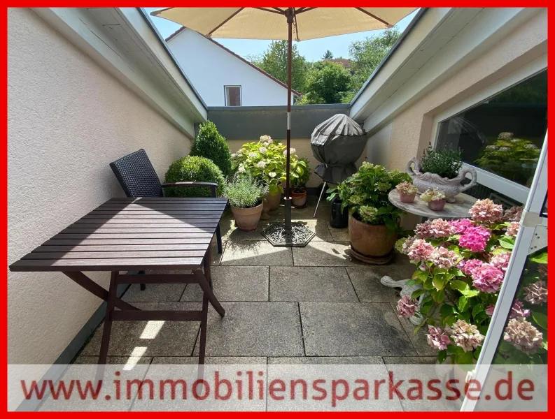 sonnige Dachterrasse - Wohnung kaufen in Niefern-Öschelbronn - KAPITALANLAGE - gepflegte Wohnung - nette Mieter!