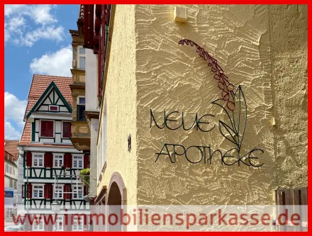 Neue Apotheke - Haus kaufen in Calw - Investieren Sie im Herzen der Hesse-Stadt!