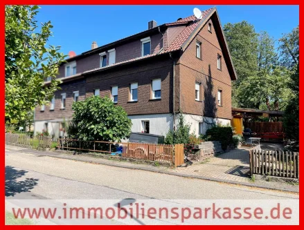 Hausansicht - Haus kaufen in Neuenbürg - Neues Zuhause in herrlicher Lage-1 ETW vermietet!