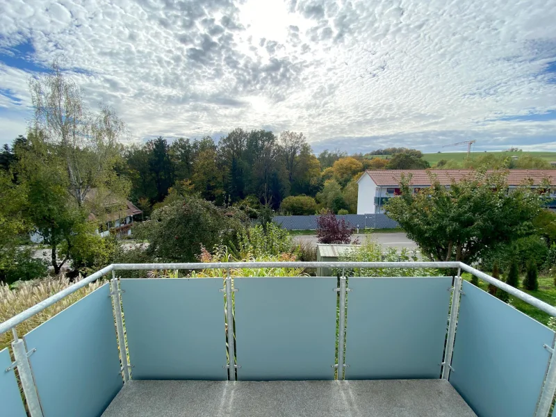 Balkon mit toller Aussicht