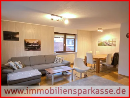 Wohn-/Essberecih - Wohnung kaufen in Eisingen - Gepflegte Wohnung mit Balkon und Tiefgaragenstellplatz!