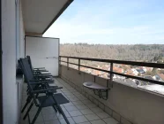 überdachter Balkon